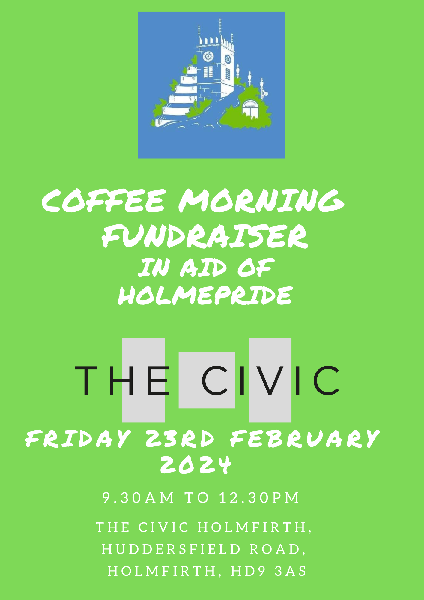Holmepride Coffee Morning Feb 2024