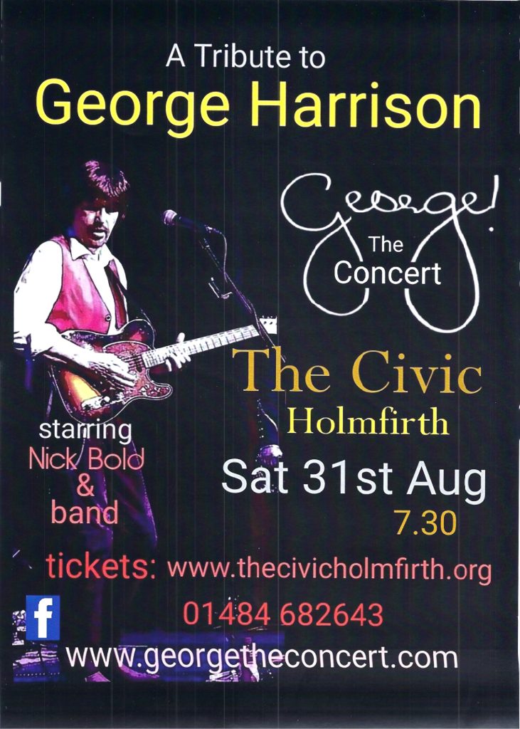 George! The Concert - A tribute to George Harrison - Holmfirth Civic Hall