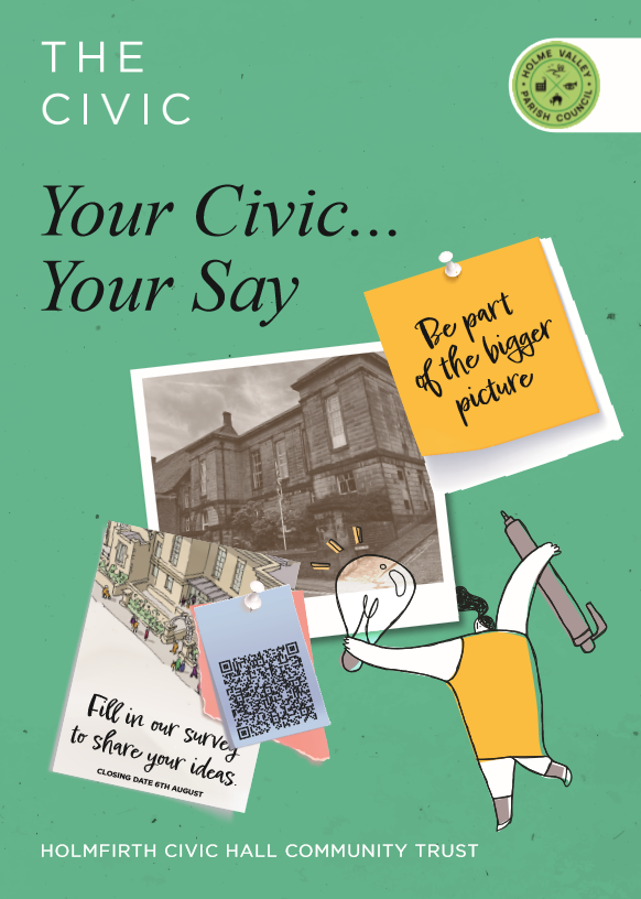 The Civic Holmfirth Redevelopment Consultation A5 DS Flyer Version 2